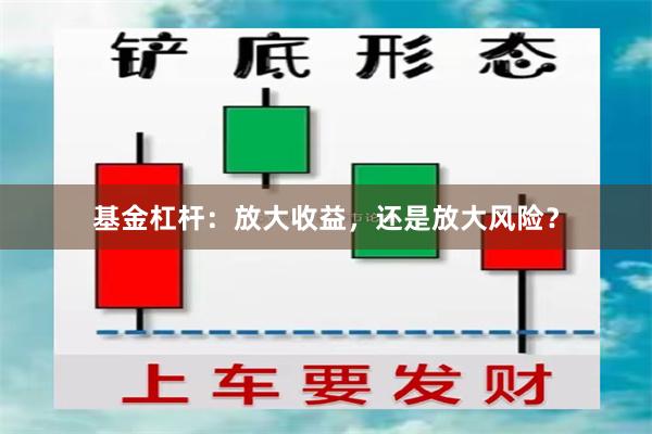 基金杠杆：放大收益，还是放大风险？